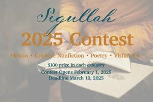 Segullah 2025 Contest cover art.